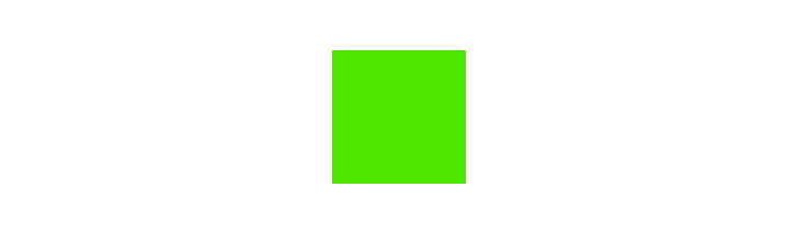 Solid green square.