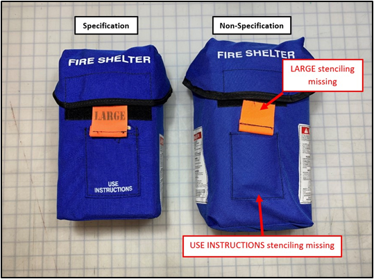 Safety Warning 23-01: Non-Specification Fire Shelters | NWCG