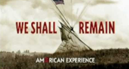 image of tent in We Shall Remain movie poster