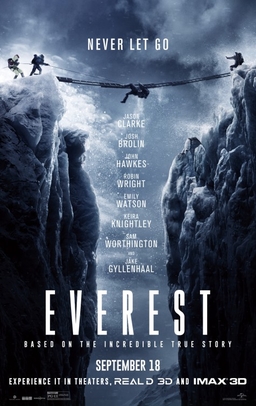 image of Everest movie jacket