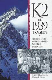 image of the book jacket for K2: The 1939 Tragedy