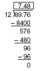division with decimals