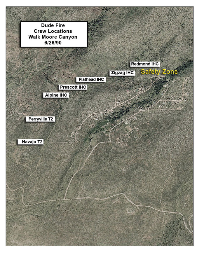 Crew Location Map