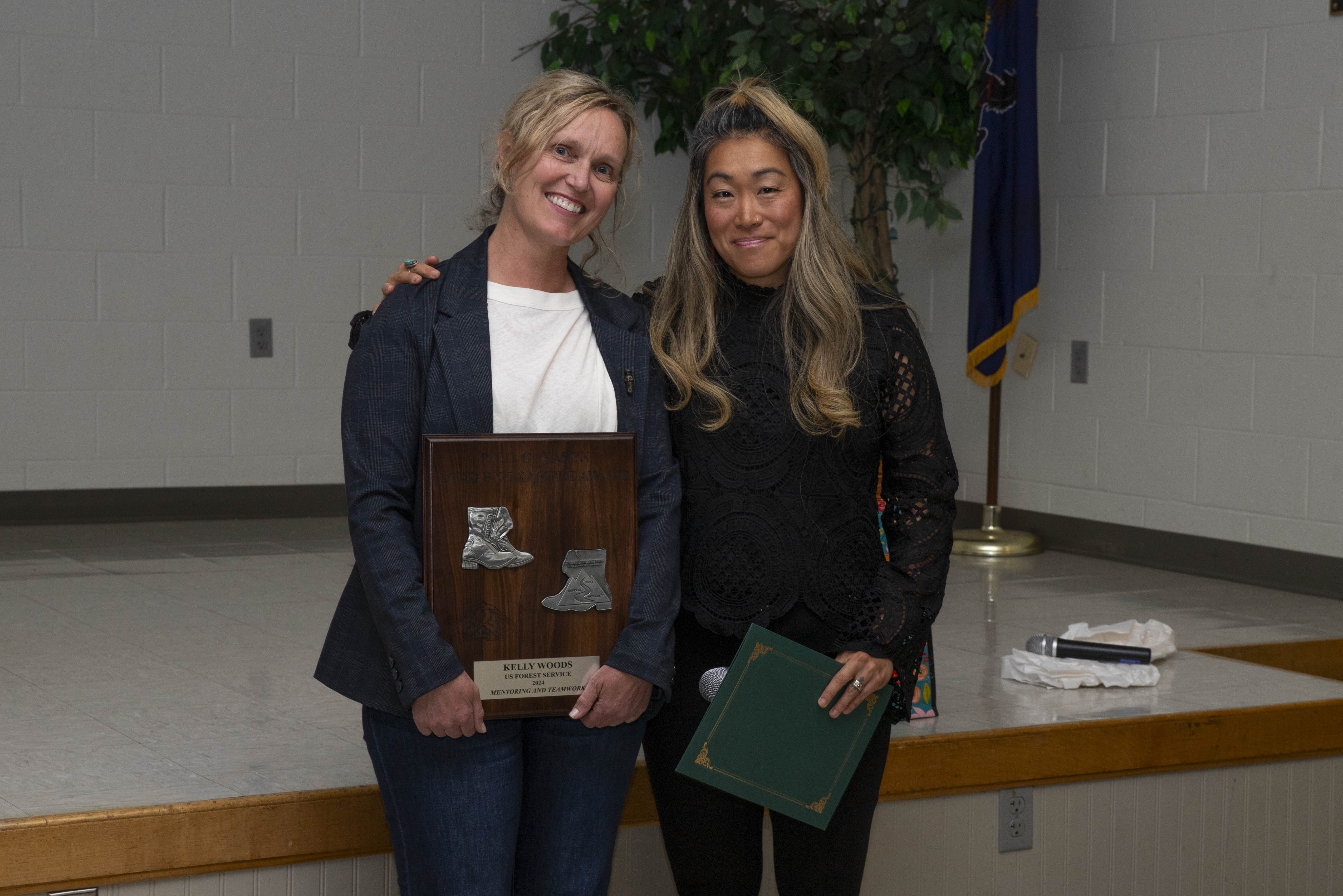 2024 Lead by Example Award Winner,  Kelly Woods