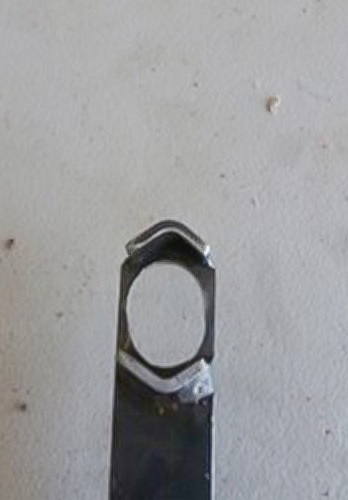 Removal tool close up