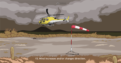 Wind can significantly impact the rate and direction of fire spread. This Watch Out shows how it can also have an impact on aviation fire resources, such as helicopters.