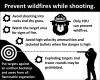 Prevent wildfires while target shooting