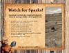 Watch for Sparks flyer with tractor in field and tips