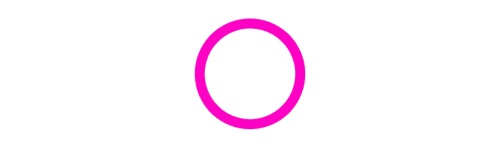 Circle pink line.