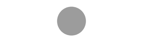 Solid gray circle.
