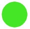 Solid circle.