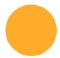 Solid circle.
