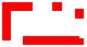 Image with broken lines around the shape of a box.