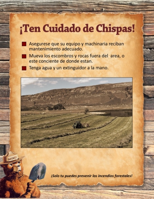 !Ten Cuidado de Chispas!